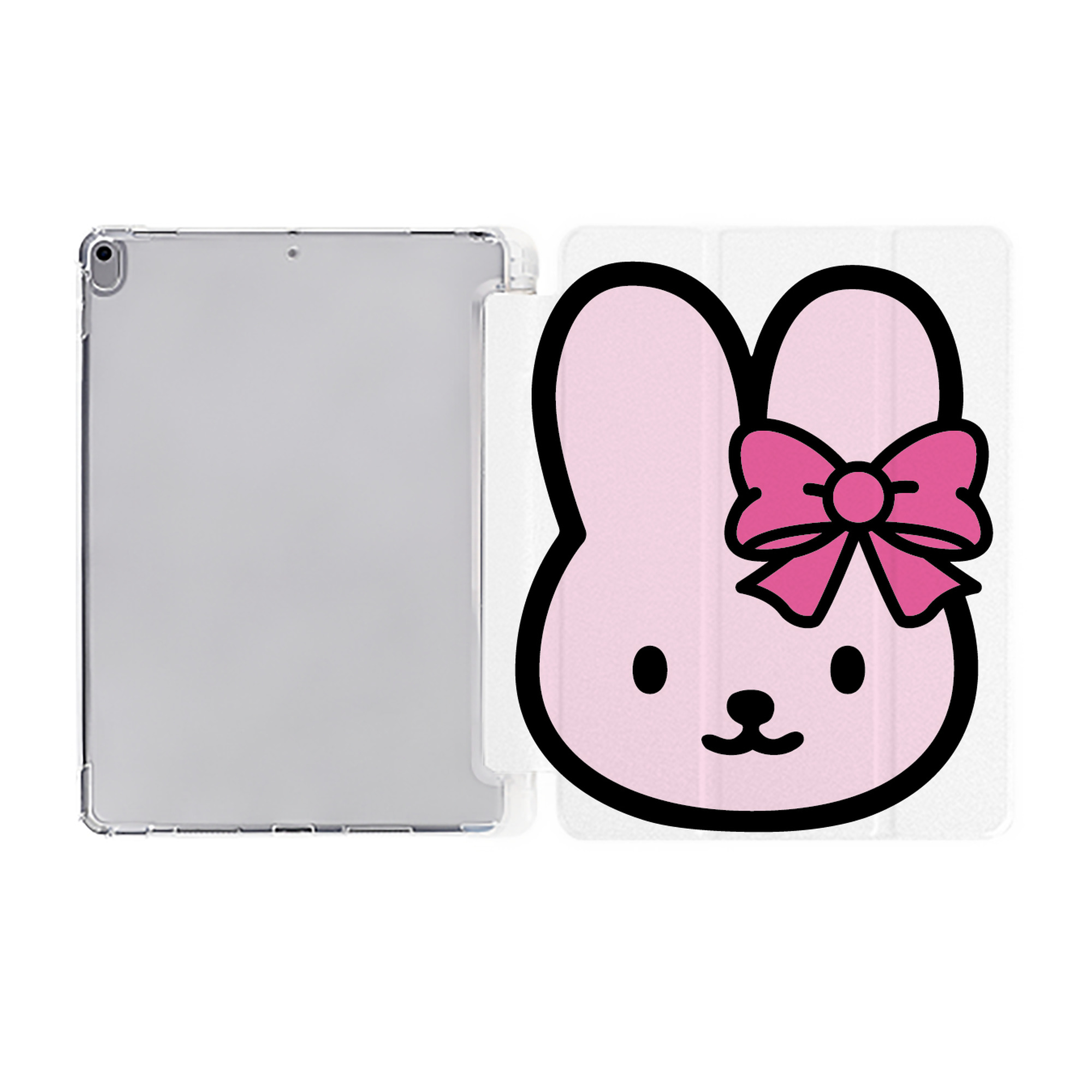 （画像用） Hello Kitty ハローキティ IPad ケース ペン収納付き 三つ折りスタンド PUレザー×シリコン 対応機種9.5/10.5/10.9インチ